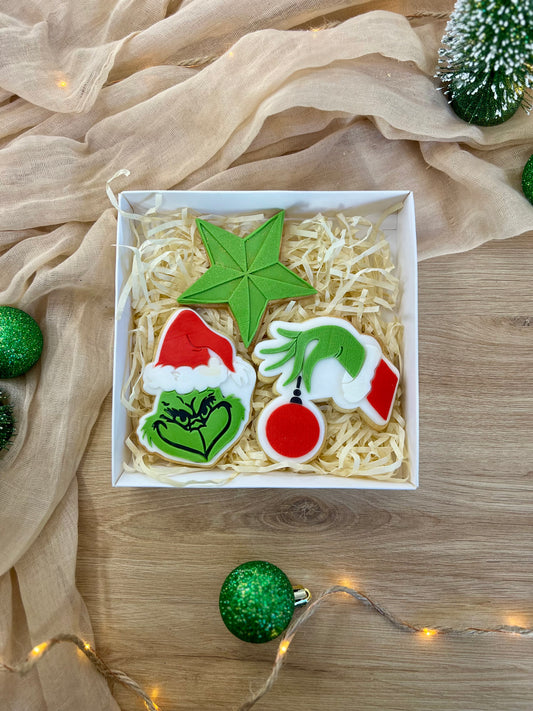 Coffret 3 biscuits - GRINCH