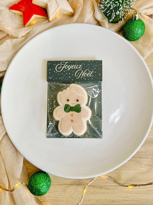 Carte Biscuit - Bonhomme