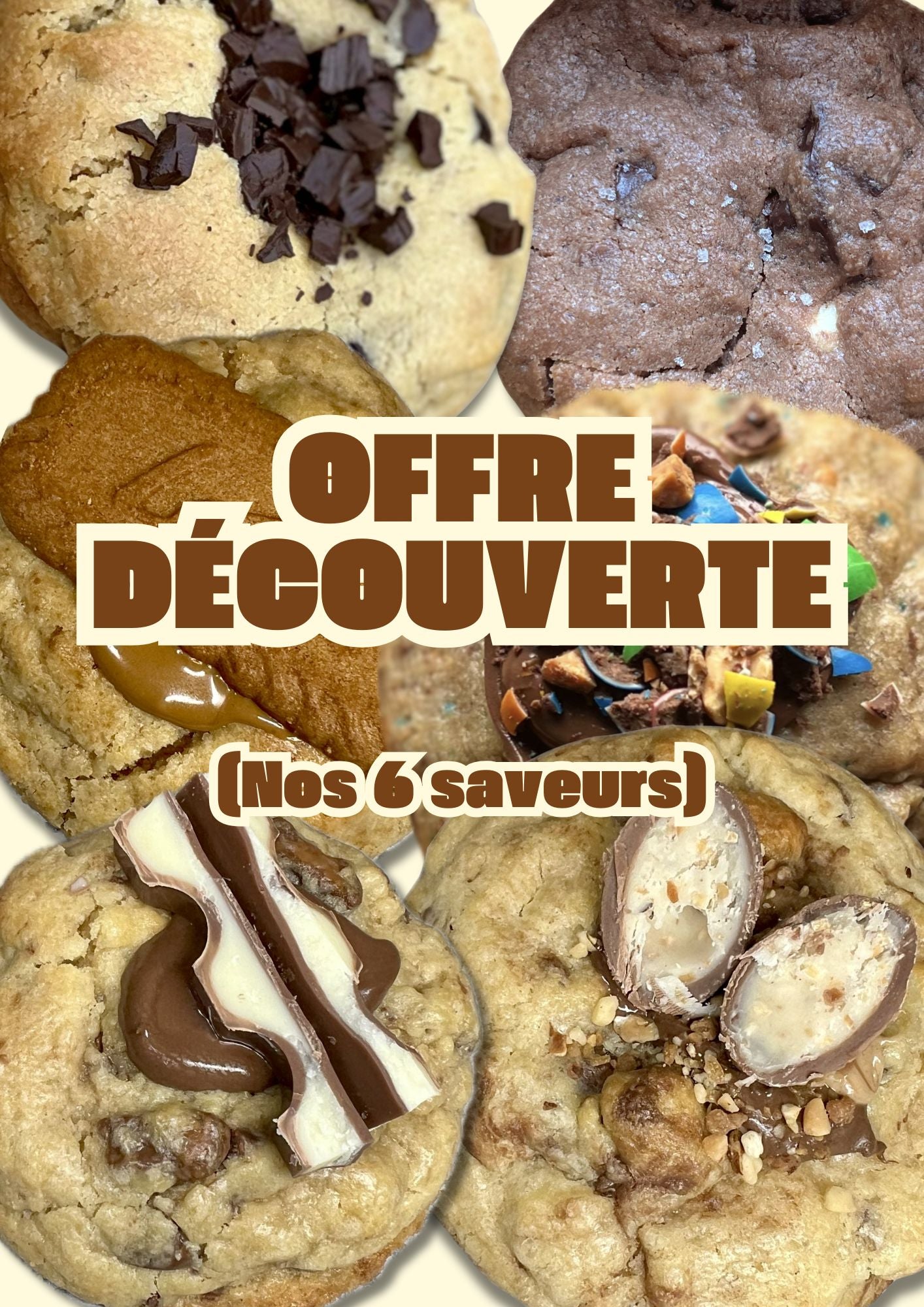Offre Découverte - 6 cookies