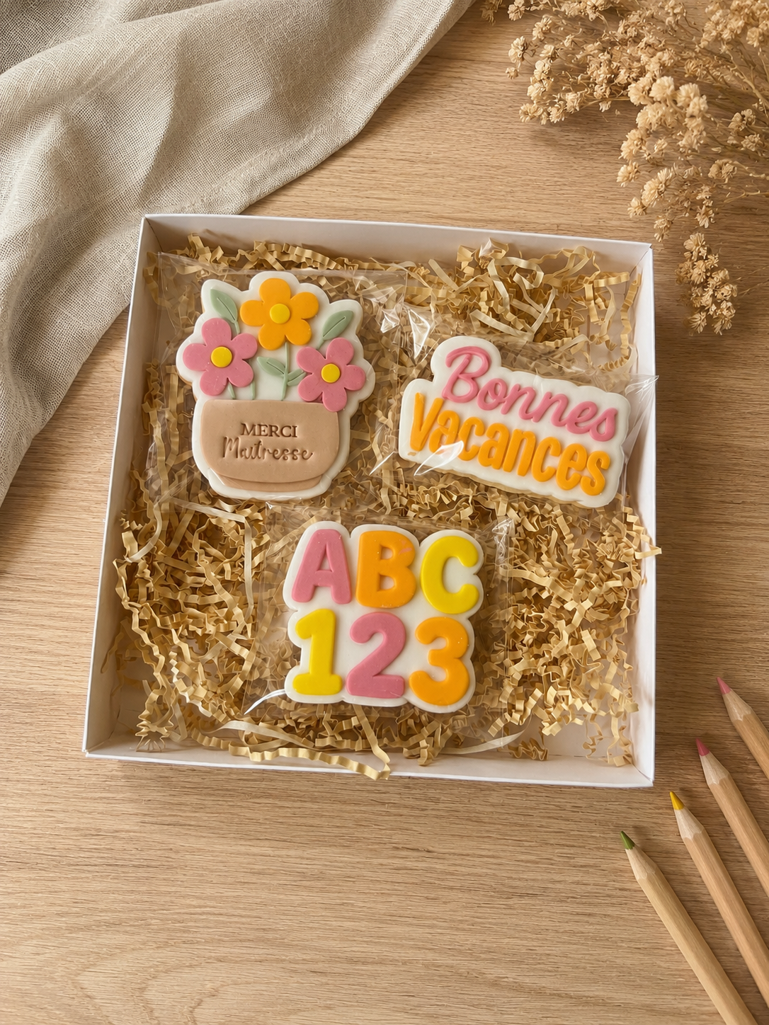 Coffret Trio – Collection Orange, Rose & Jaune